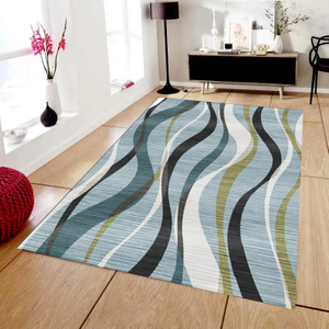 Moderner Wohnzimmer Teppichdruckteppich und Matten
