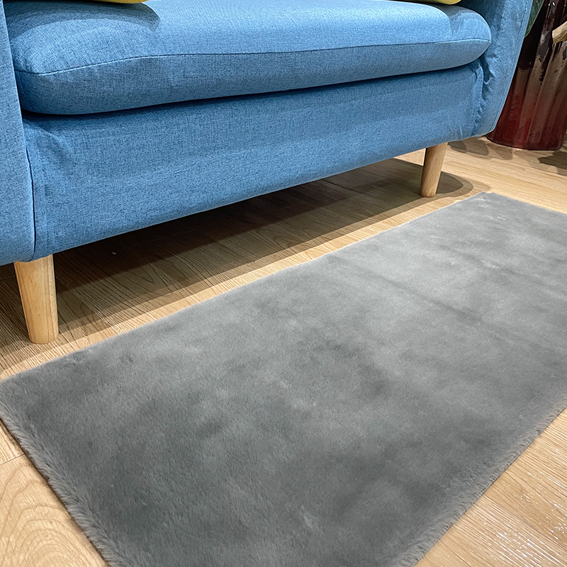 Weiche Kunstpelz -Fläche Teppich Shaggy Teppich Flauschige Teppiche Plüschboden Teppichmatte für Schlafzimmer Boden Kinder Zimmerdekoration