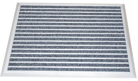 Robuste Fußmatte aus Aluminiumlegierung