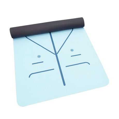 Hochwertige Yogamatte im Direktverkauf ab Werk, rutschfeste Polsterung, geeignet für Pilates und Training