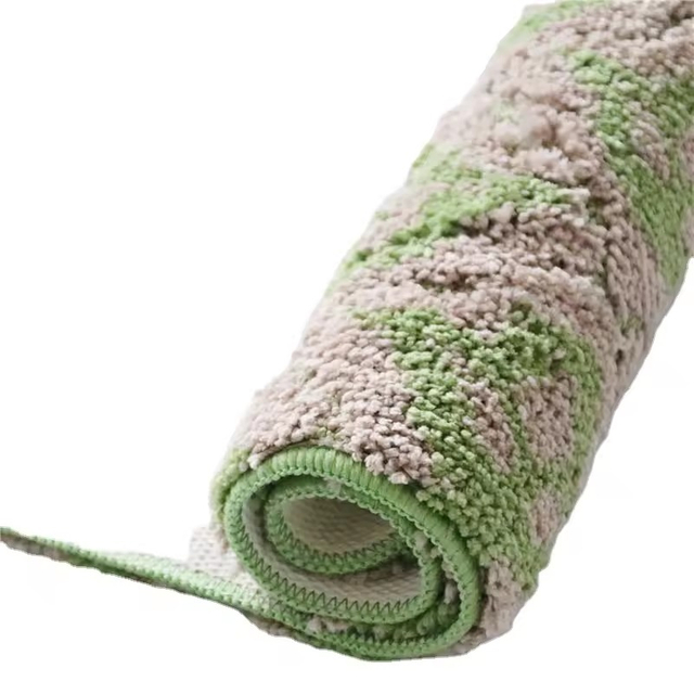 Fläche Teppich Vintage Blumenzimmer Teppich faltbar bequem und flauschiger Teppich, nicht rutschfeiner und maschinenwaschbar