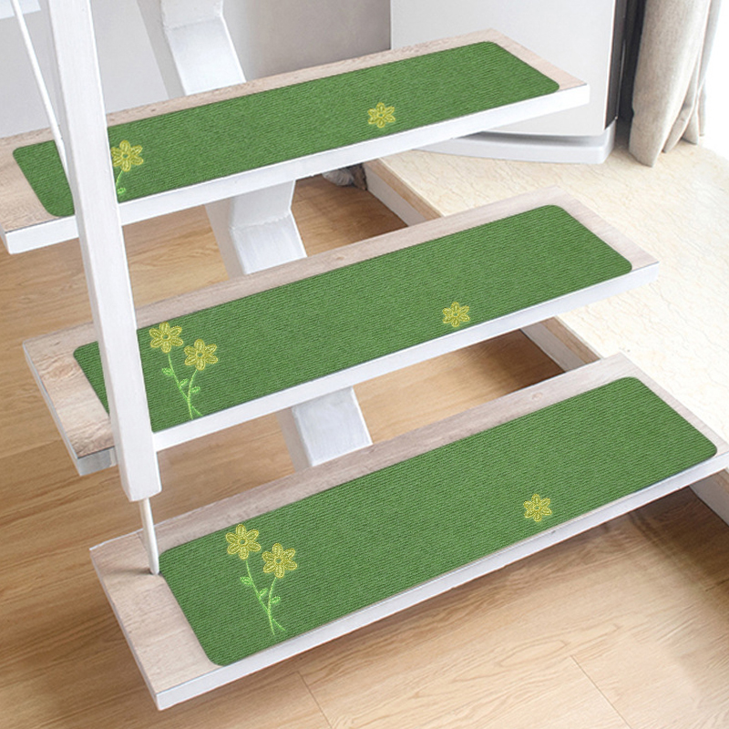 Treppenträge von Innen -Anti -Slip -Treppenmatten Teppiche