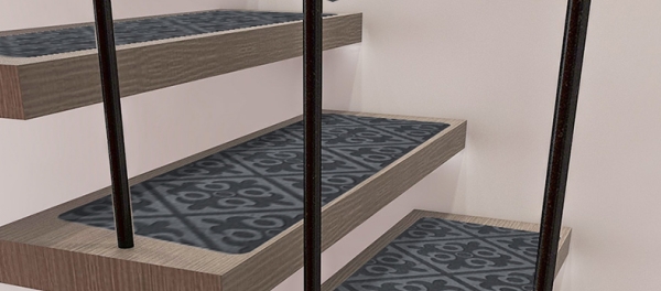 Darstellungsdiagramm für Treppenmatten