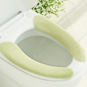 Toilettensitzabdeckung Badezimmer Weiche Dicke elastische waschbare Toilettensitzkissen sind einfach zu installieren und zu reinigen