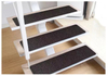 Geprägte Nicht-Slip-Treppenstufen Teppich selbststick gestreifte gedruckte Treppe
