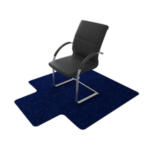 Konvexe blaue Stuhlmatte wasserdicht, anti-skid und leicht zu reinigen Haushaltsbüro