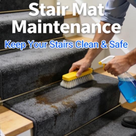 Praktische Lösung zur Pflege von Treppenmatten: Steigern Sie die Kundenzufriedenheit um 30 %.
