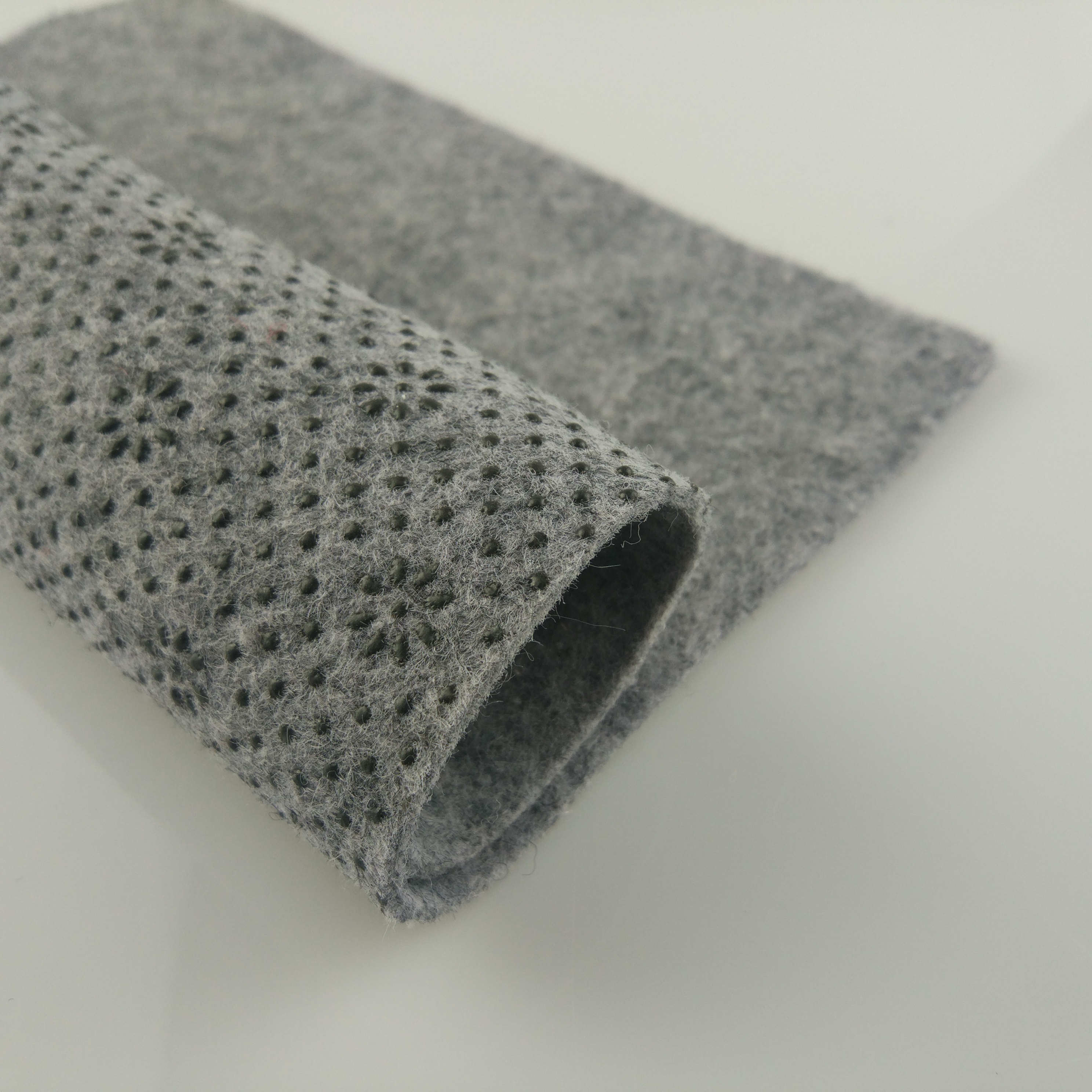Anti -Schlupfteppichfutter, bunte Filz gegen Schlupfteppich ， Schwarze Filzteppich unterlagern