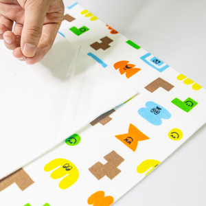 Kinder Teppich Non Slip Spleißen Matte Selbstkleber unten