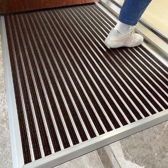 Robuste Fußmatte aus Aluminiumlegierung