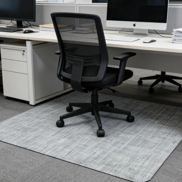Wie wählt man eine Bürostuhl-Bodenmatte aus? Die Funktion, Auswahltechniken und Gebrauchsanleitung von Arbeitsplatzstuhl-Fußmatten
