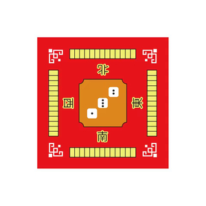 Gaming -Tabellenabdeckung - Nicht -Rutsch -Mahjong/Poker/Tischmatte