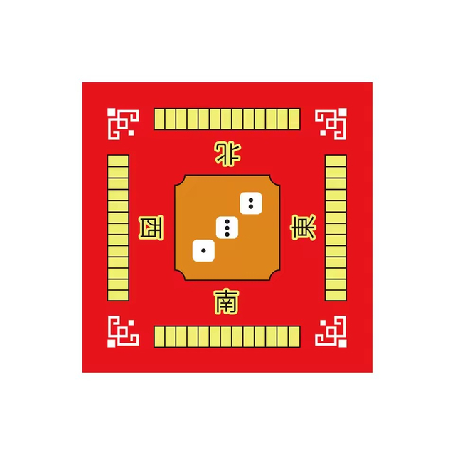 Gaming -Tabellenabdeckung - Nicht -Rutsch -Mahjong/Poker/Tischmatte