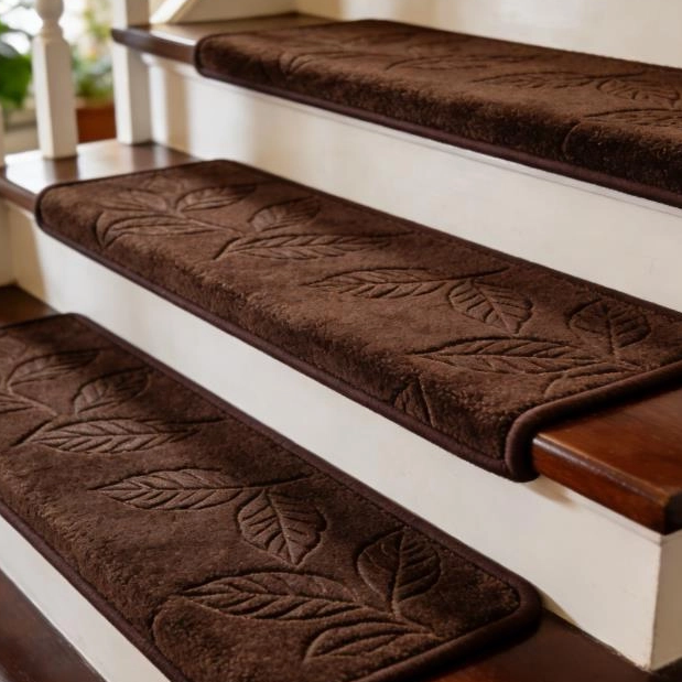 Treppenmatte mit gepressten Blumen: Eine innovative Fusion aus Rutschsicherheit und Wohnästhetik, die einen neuen blauen Ozean für das Vertriebswachstum eröffnet