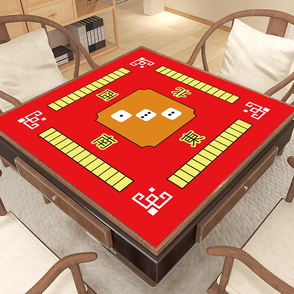 Mahjong Mat Anti Slip Rauschen Reduktionstischabdeckung für Mahjong