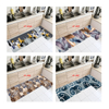 2 Sätze maschinenwaschbarer Küchenteppich, nicht rutscher/rutscher Küche Laufteppich und Bodenmatte, superabsorbierende weiche vertikale Matte für Küche, Waschbecken und Wäscherei,