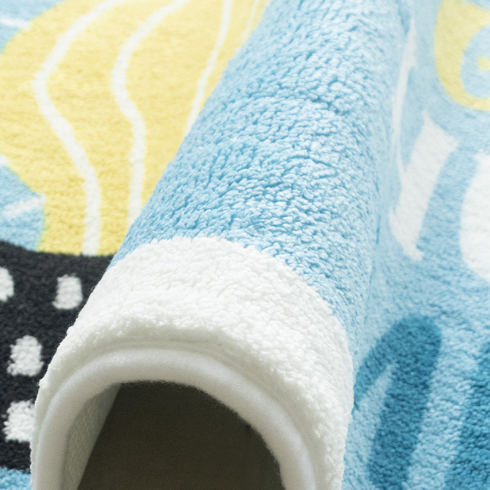 Badezimmerteppich, rutschfeste Badematte, weich gemütliche zottelige, dicke Badteppiche für Badezimmer, leichter zu trocknen, Plüschteppiche für Badewannen, Regenschauer und unter der Spüle