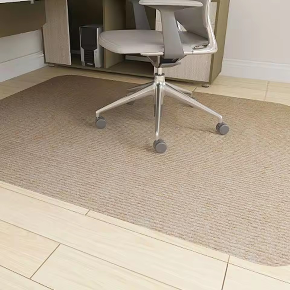Office Stuhl Matte für Hartholzboden -plastische Rollstuhlmatte - Plastik -Rollstuhl -Matte für Arbeit, Zuhause, Spielpraxisstuhl Matte