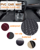 Wear-resistente Anti-Rutsch-Gecko-Paw Anti-Schlupf-Auto-Teppich