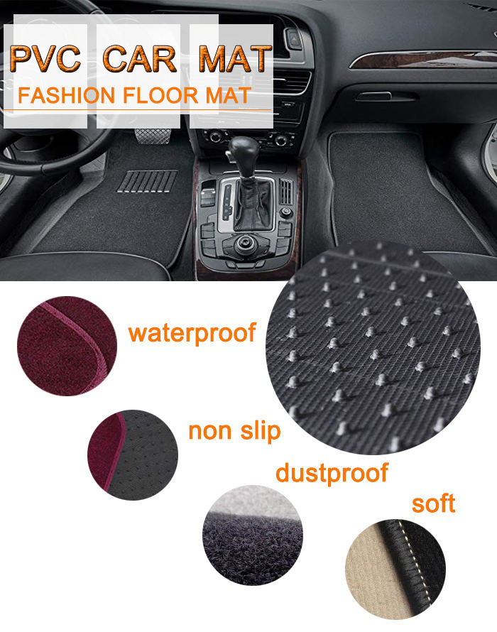Wear-resistente Anti-Rutsch-Gecko-Paw Anti-Schlupf-Auto-Teppich