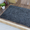 Deluxe weicher Badezimmer Teppich nicht rutschfleckbar waschbarer Badezimmermatte, Mikrofaserplüschabsaugstreifen Baddecke für Bad, Badezimmer, Badezimmer