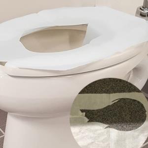 Ausstellung gewöhnlicher Toilettensitzkissen