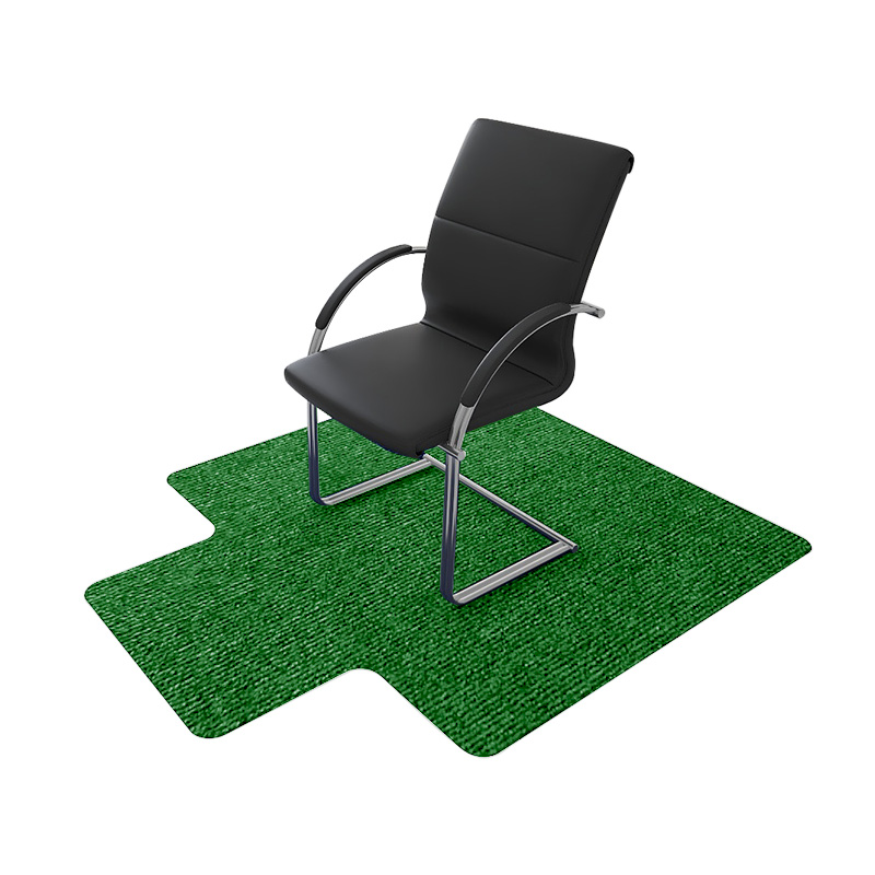 Büro Teppichstuhl Kissen Hochleistungsteppichstuhl Kissen PVC-Schutz Nicht-Schlupf-Sitzkissen 