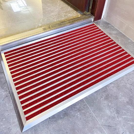 Robuste Fu&szlig;matte aus Aluminiumlegierung